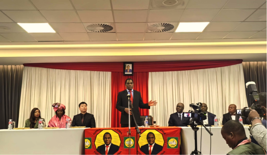 樂天使資源總裁助理王治偉受邀 出席贊比亞總統晚宴